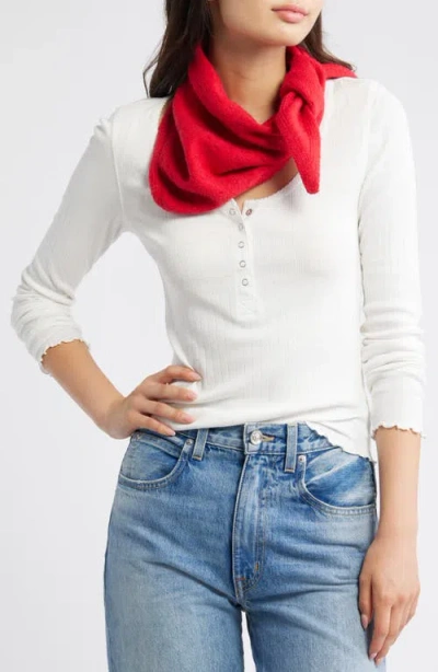 FREE PEOPLE FREE PEOPLE ESSENTIAL TRIANGLE SCARF