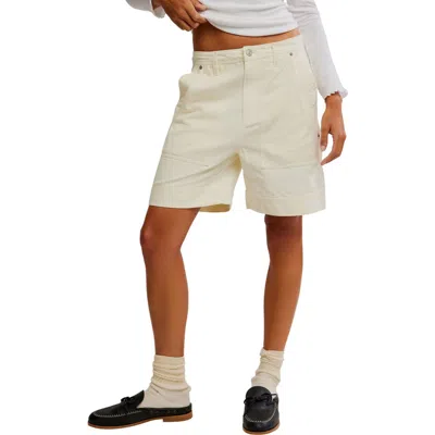 FREE PEOPLE FREE PEOPLE MILO COTTON CARPENTER SHORTS