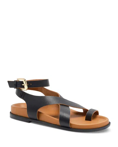 FREE PEOPLE WOMEN'S ANYA CRISSCROSS TOE RING SANDALS