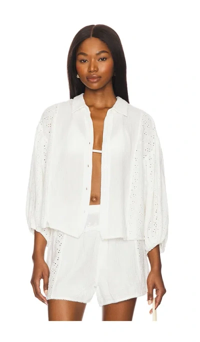 FREE PEOPLE X INTIMATELY FP FULL BLOOM SHIRT