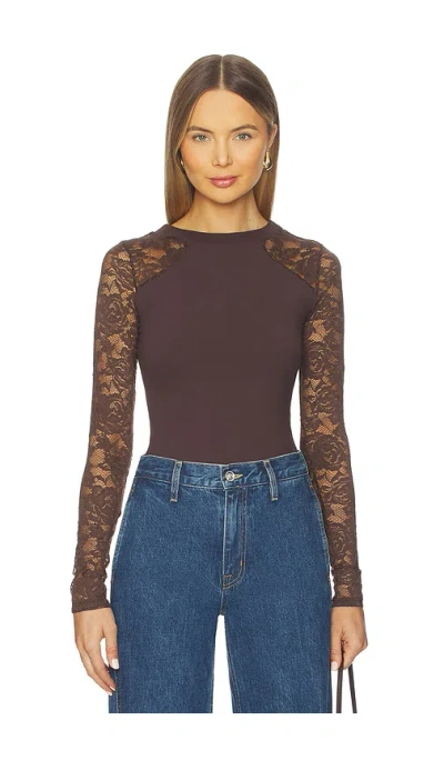 FREE PEOPLE X INTIMATELY FP NO EXCUSES LONG SLEEVE