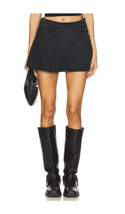 FREE PEOPLE X WE THE FREE STEPHIE DENIM SKORT