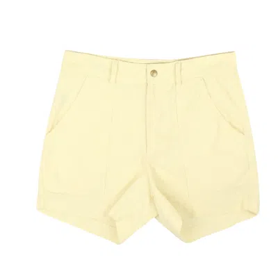 FREEMANS SPORTING CLUB CREAM CORDUROY LIGHTWEIGHT SHORTS