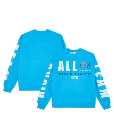 FREEZE MAX MEN'S BLUE LOONEY TUNES KICKBALL TEAM PULLOVER SWEATSHIRT