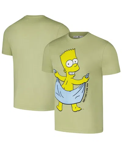 FREEZE MAX MEN'S GREEN THE SIMPSONS FRESH T-SHIRT