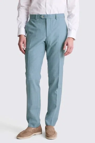 FRENCH CONNECTION FRENCH CONNECTION | SLIM FIT TEAL MARL TROUSERS - 34S