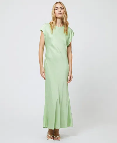 FRENCH CONNECTION WOMEN'S ENNIS SATIN COLUMN MAXI DRESS