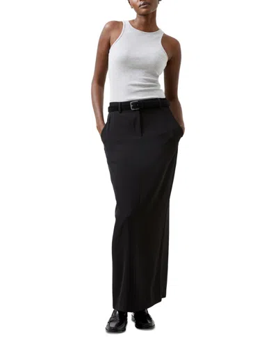FRENCH CONNECTION WOMEN'S HARRY SUITING MAXI SKIRT