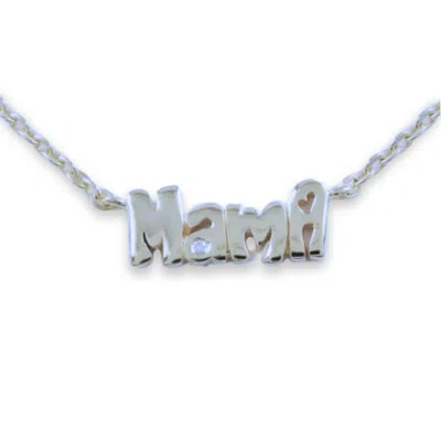 FRENVYRN WOMEN'S MAMA I NECKLACE, STERLING SILVER