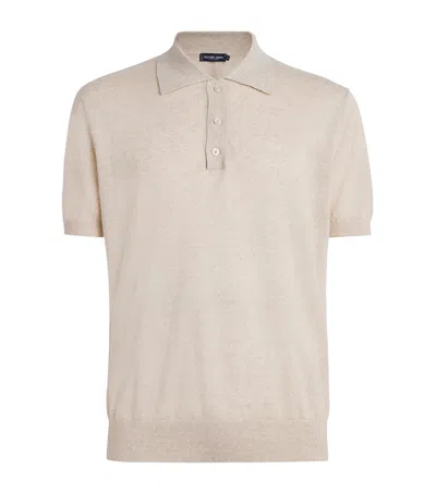 FRESCOBOL CARIOCA LINEN VIDAL POLO SHIRT