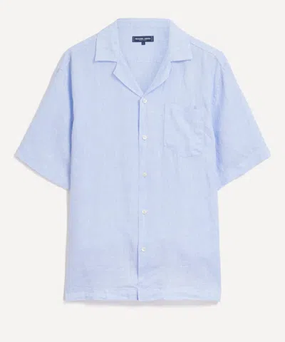 FRESCOBOL CARIOCA FRESCOBOL CARIOCA MENS ANGELO LINEN SHIRT