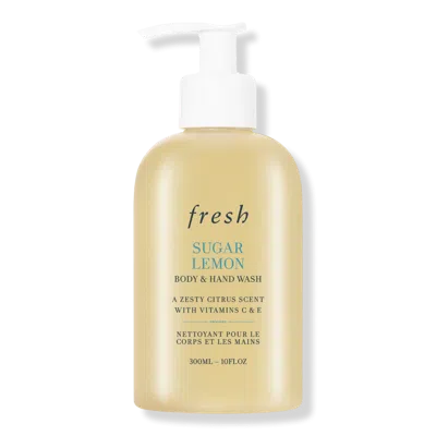 FRESH BODY & HAND WASH WITH VITAMINS C & E - SUGAR LEMON