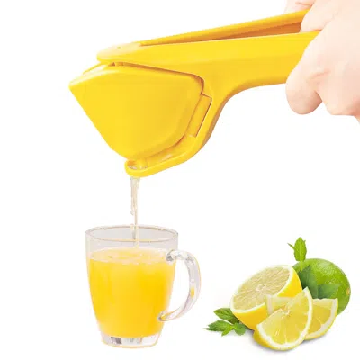 FRESH FAB FINDS MANUAL LEMON SQUEEZER FOLD FLAT DESIGN CITRUS JUICER
