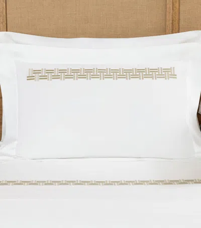 FRETTE BASKET WEAVE OXFORD PILLOW SHAM