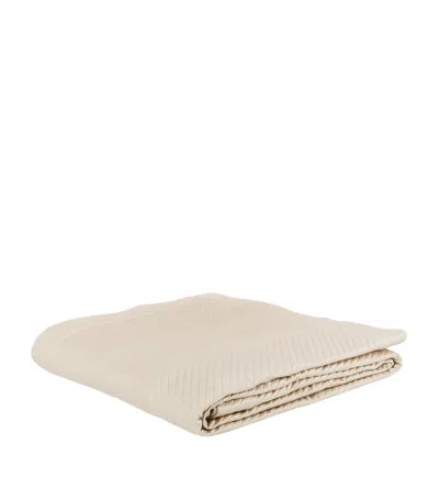 FRETTE HERRINGBONE BEDSPREAD