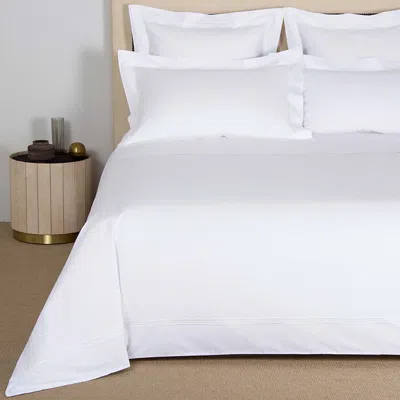 FRETTE TRIPLO POPELINE DUVET COVER, QUEEN