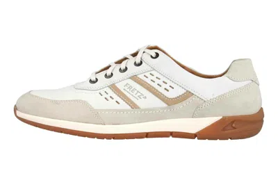 FRETZ MEN FRETZ MEN SNEAKER 8811.6059-81 HERRENSCHUHE ÜBERGRÖSSEN WEISS