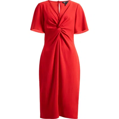 FRIENDS LIKE THESE FRIENDS LIKE THESE TWIST FRONT MIDI DRESS