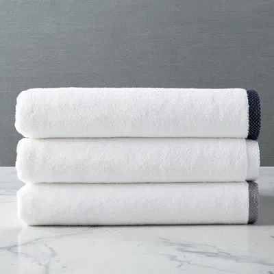 FRONTGATE BORDER TRIM BATH TOWELS
