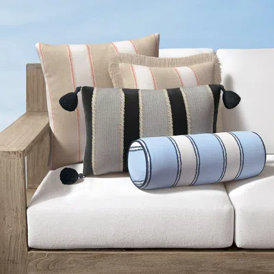 FRONTGATE GALIA STRIPE INDOOR/OUTDOOR PILLOW