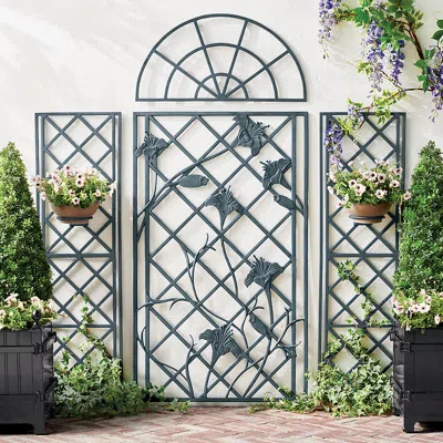FRONTGATE NEW YORK BOTANICAL GARDEN FLORAL TRELLIS