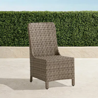 FRONTGATE SET OF 2 ASHBY DINING SIDE CHAIRS IN PUTTY FINISH.