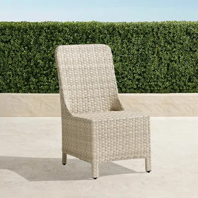 FRONTGATE SET OF 2 ASHBY DINING SIDE CHAIRS IN SHELL FINISH.