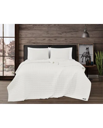 FRYE FRYE VINTAGE WASHED COTTON QUILT SET