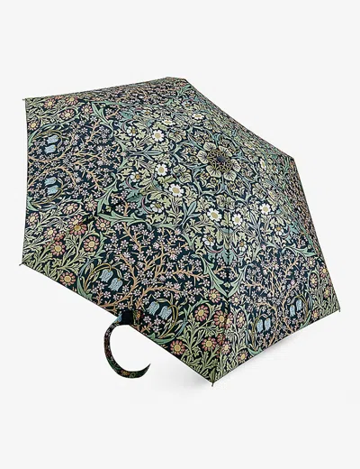 FULTON WOMENS BLACKTHORN FULTON X MORRIS & CO FLORAL-PRINT UMBRELLA