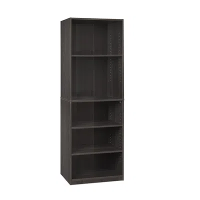 FURINNO JAYA SIMPLY HOME 5-SHELF BOOKCASE, CC ESPRESSO