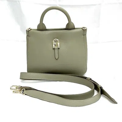 FURLA LEATHER HANDBAG (PRE-OWNED)