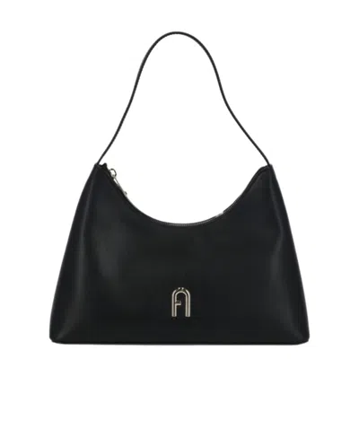 FURLA SINGLE HANDLE ZIPPER SHOULDER BAG