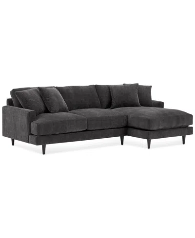 FURNITURE CLOSEOUT! MARIYAH FABRIC 2-PC. SOFA WITH CHAISE, CREATED FOR MACY'S