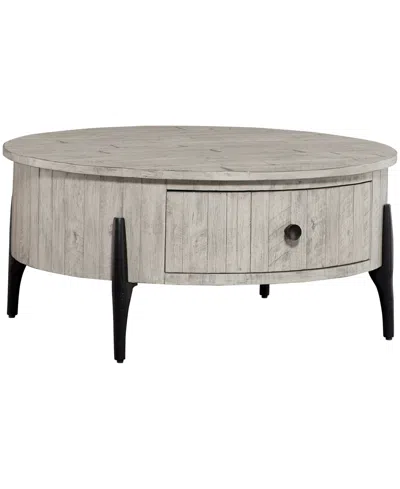 FURNITURE ZANE ROUND COCKTAIL TABLE