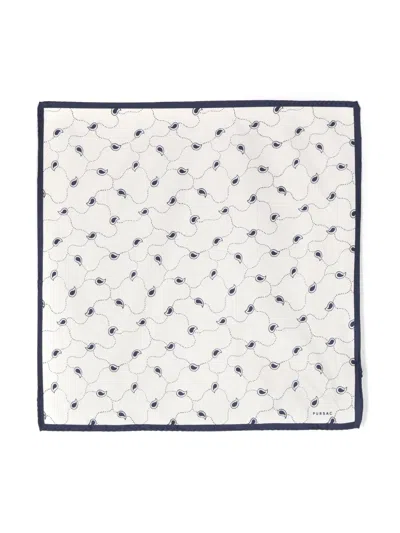 FURSAC GRAPHIC-PRINT SILK SCARF