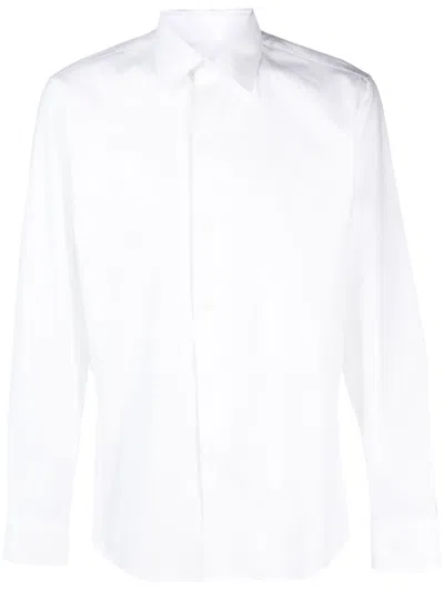 FURSAC STRAIGHT-POINT COLLAR COTTON SHIRT