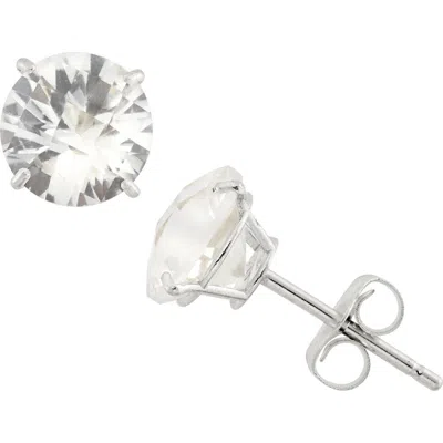 FUZION CREATIONS FUZION CREATIONS AMETHYST STUD EARRINGS