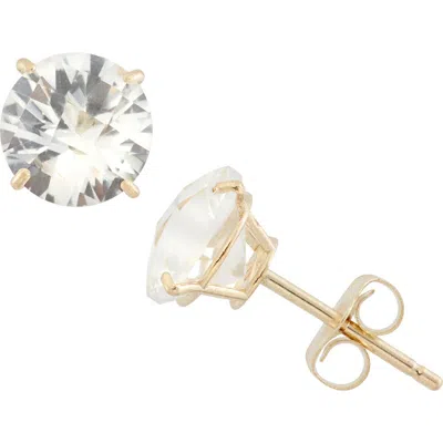 FUZION CREATIONS FUZION CREATIONS AMETHYST STUD EARRINGS