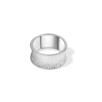 FV JEWELLERY WOMEN'S SILVER BIJOUX FROST RING