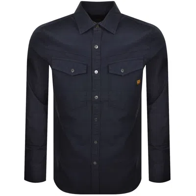 G-STAR G-STAR DAKOTA SLIM SHIRT NAVY
