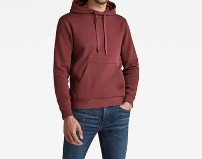 G-STAR RAW PREMIUM HOODED SWEATER IN PACCIO