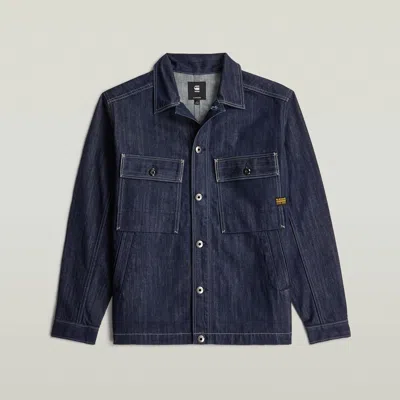 G-STAR SHIRTS MAN G-STAR D26462 D577 MOSA OVERSHIRT D926 STAY RAW DENIM