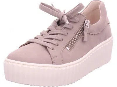 GABOR GABOR DAMEN HALBSCHUH SNEAKER SPORT SCHNÜRER ZUM SCHNÜREN BEIGE 83.200.12