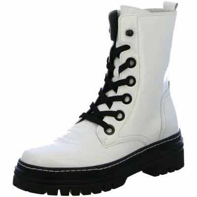 GABOR GABOR DAMEN STIEFELETTEN GABOR FASHION STIEFELETTE WEISS LACK 71.721.91