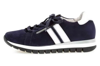GABOR GABOR SNEAKER COMFORT BASIC DAMENSCHUHE ÜBERGRÖSSEN BLAU