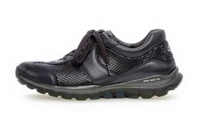 GABOR GABOR SNEAKER ROLLINGSOFT DAMENSCHUHE ÜBERGRÖSSEN BLAU