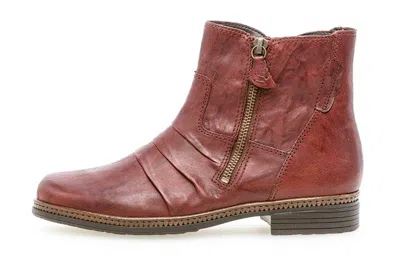GABOR GABOR STIEFELETTEN CASUAL DAMENSCHUHE ÜBERGRÖSSEN ROT