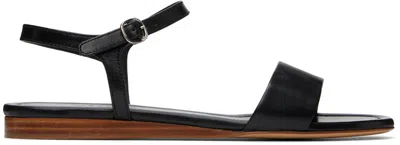 GABRIELA HEARST BLACK ALEXI SANDALS