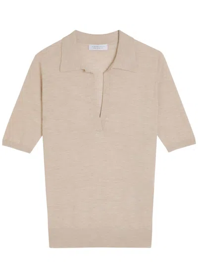 GABRIELA HEARST GABRIELA HEARST FRANK CASHMERE AND SILK-BLEND POLO