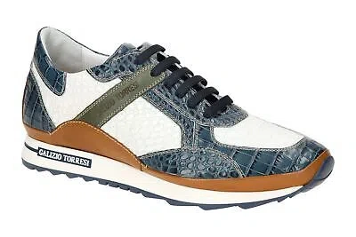 GALIZIO TORRESI GALIZIO TORRESI SCHUHE 417010 WEISS HERRENSCHUHE SNEAKERS 417010 19160 NEU